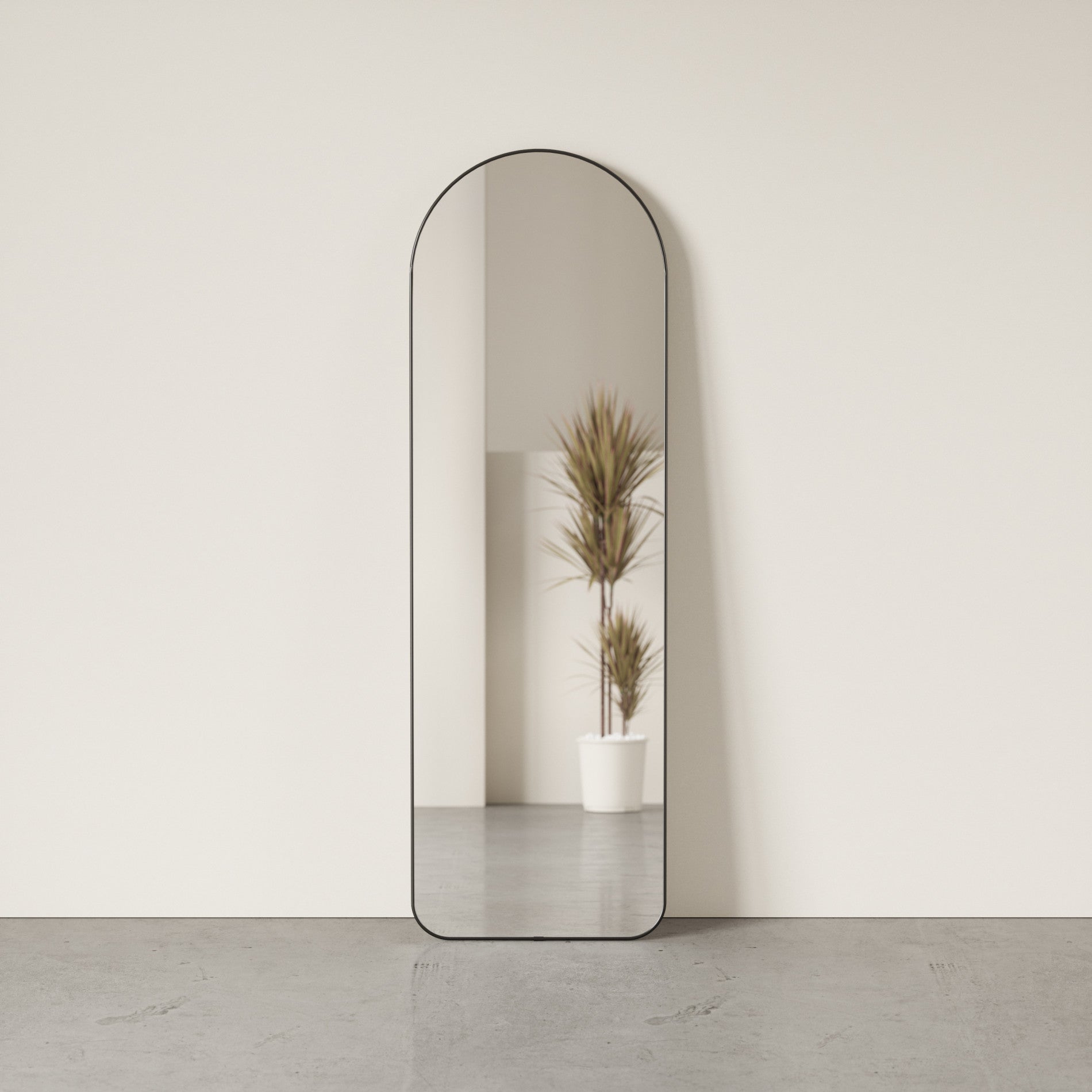 Hubba Modern Arched Leaning Mirror | by Umbra