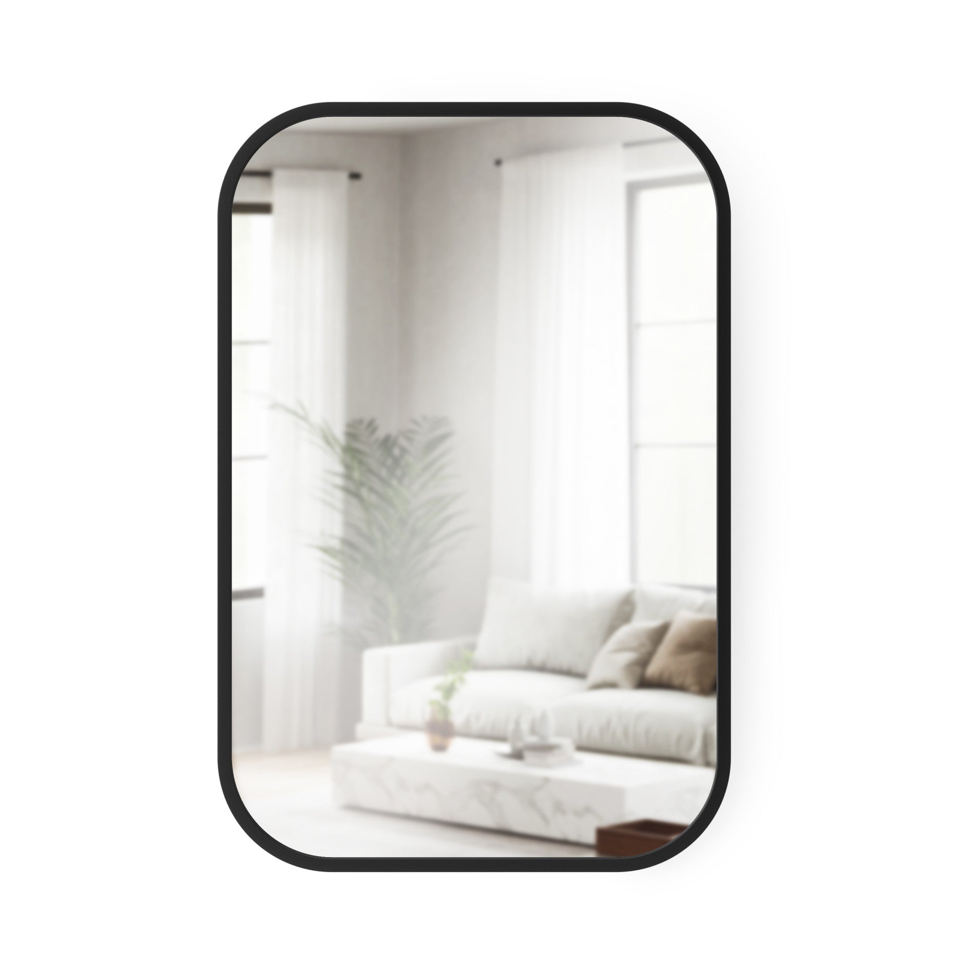 Large Rectangle Wall Mirror - Hub Mirror Rectangle | Umbra