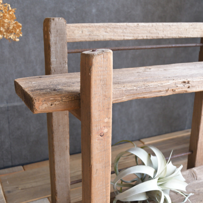 流木の2段シェルフ 棚 ラック