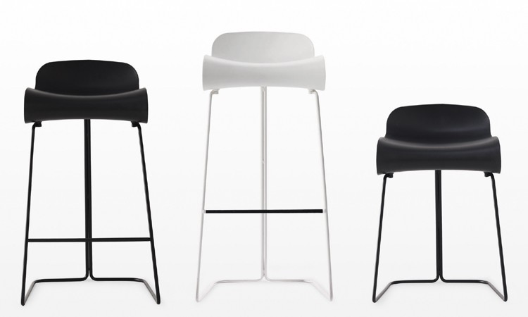 Kristalia BCN Fixed | Plastic Stool | Kitchen Furniture - Ultra Modern