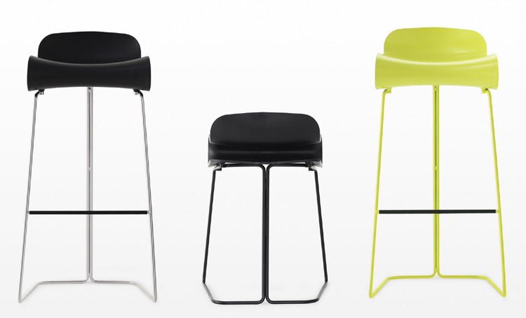 Kristalia BCN Fixed | Plastic Stool | Kitchen Furniture - Ultra Modern