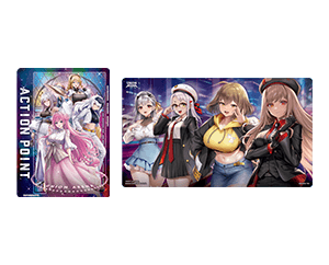 UNION ARENA プレイマット&アクションポイントカードセット 学園