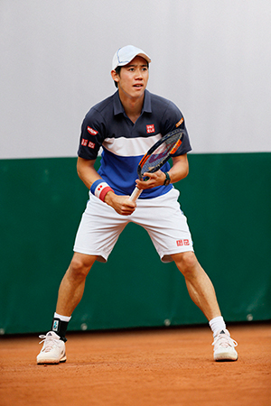 全仏オープンテニス2015 ノバク・ジョコビッチ選手着用モデル、錦織圭