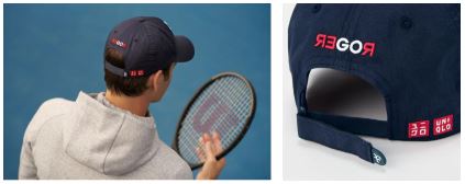 いよいよユニクロからロジャー・フェデラー選手の”RF”キャップが登場12
