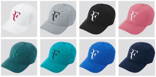 いよいよユニクロからロジャー・フェデラー選手の”RF”キャップが登場12