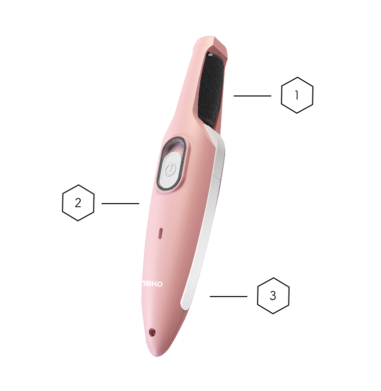 公式】ユニーク 電動角質ローラー Shine Roller (シャインローラー