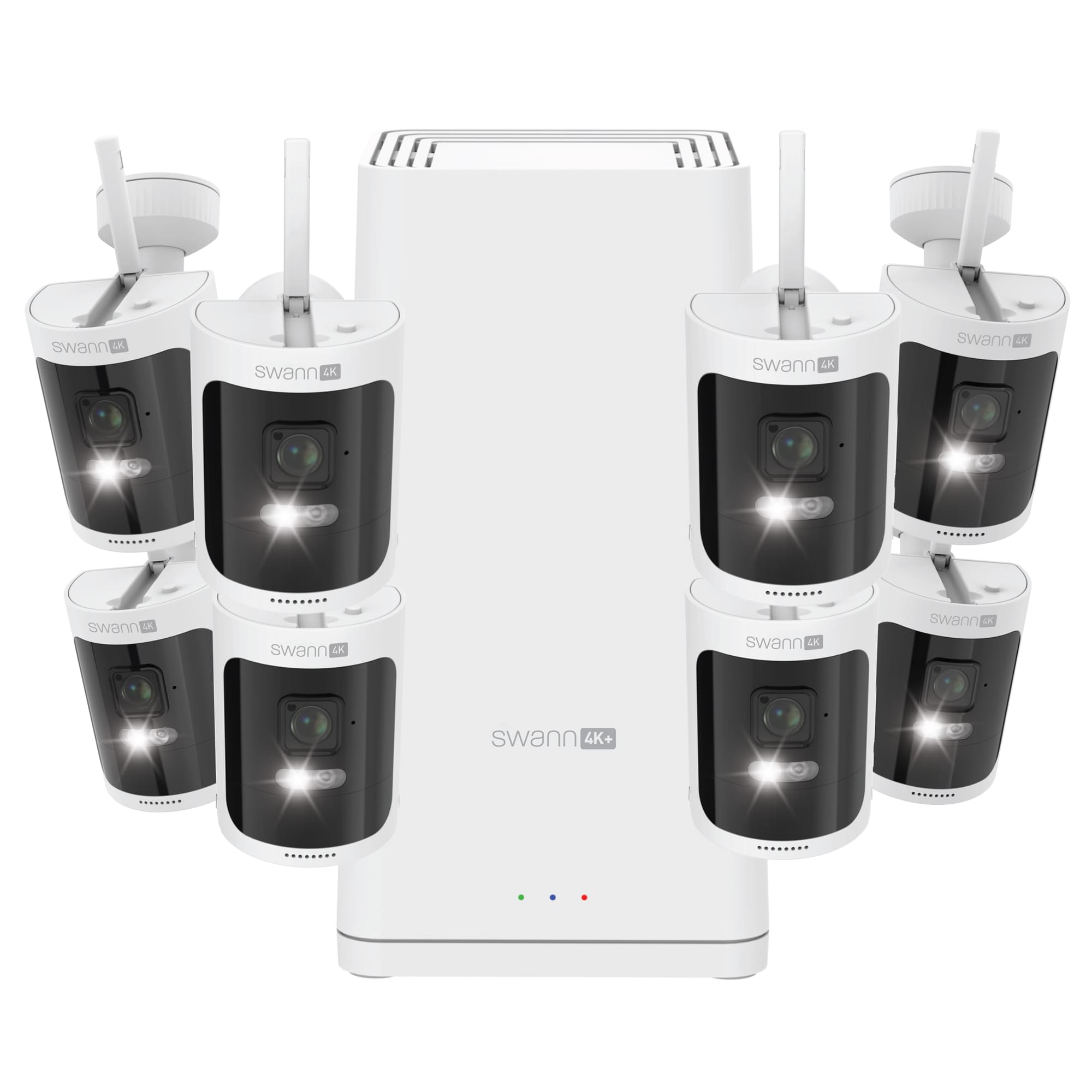 ユニーク | 配線工事不要・100％ワイヤレスのスマート防犯カメラ Swann