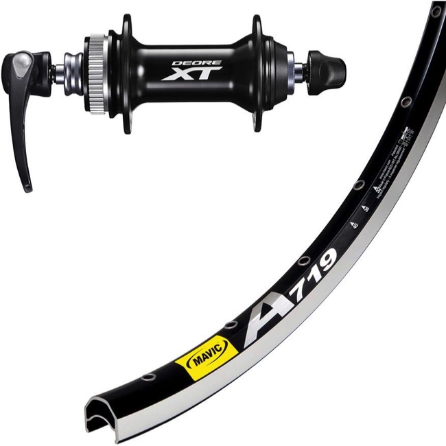 Universal Cycles -- Wheel Shop Shimano XT/Mavic A719 Wheels - 700c