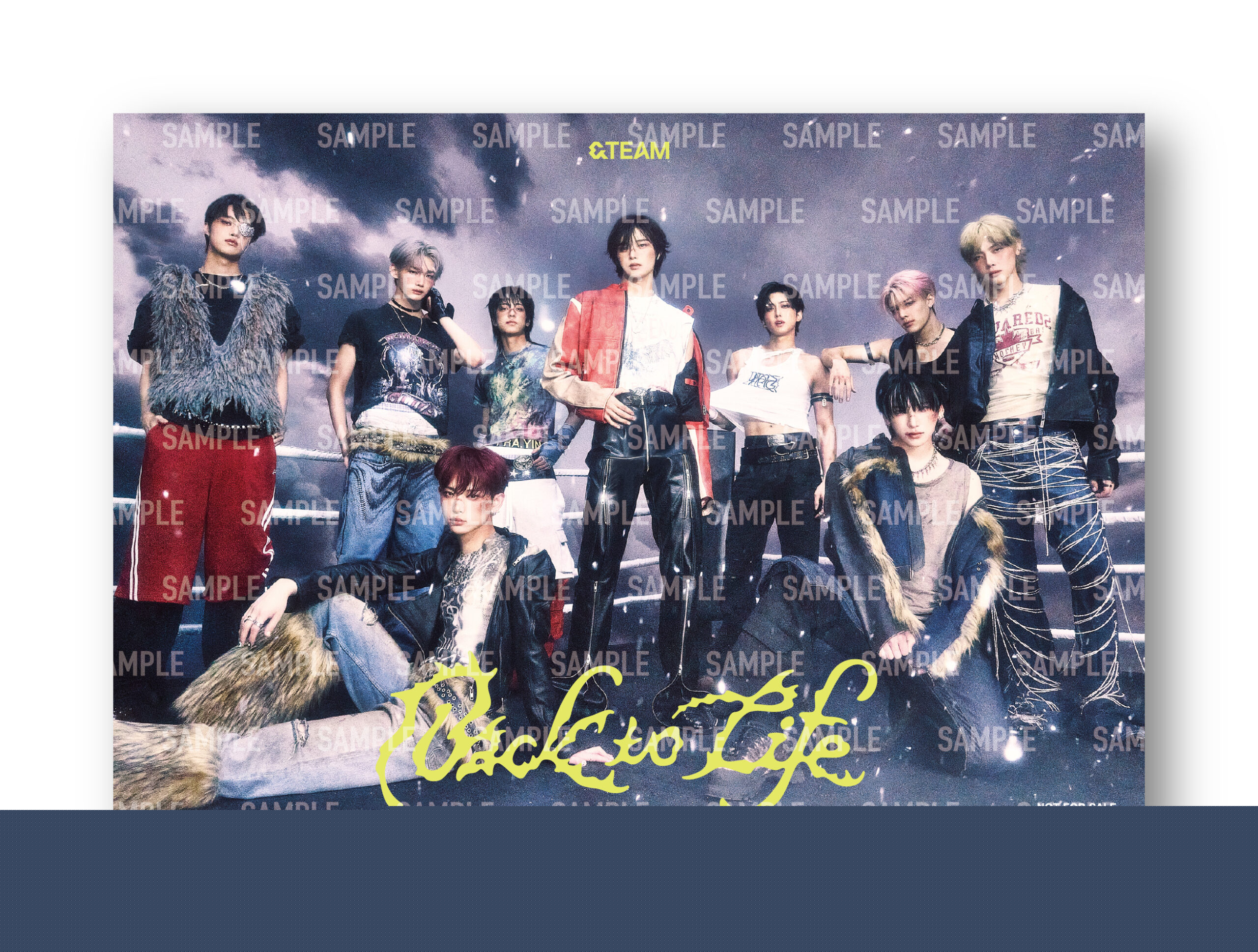 &TEAM KR 1st Mini Album 'Back to Life' 予約開始！ - &TEAM