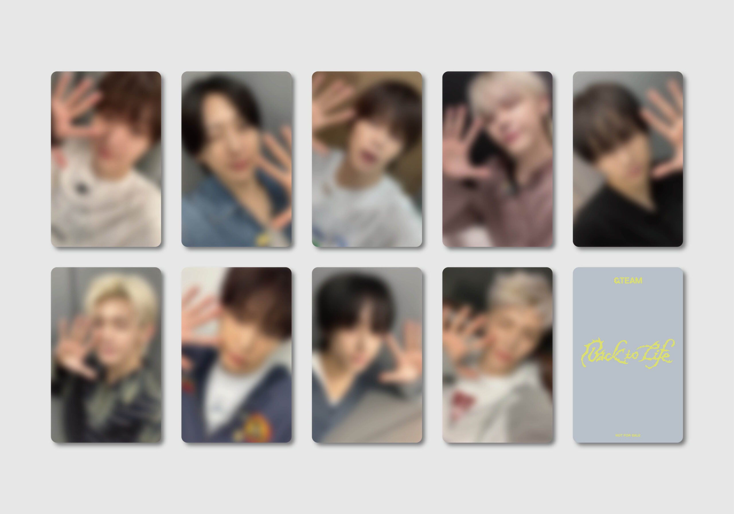 &TEAM KR 1st Mini Album 'Back to Life' 発売記念CDショップ店頭