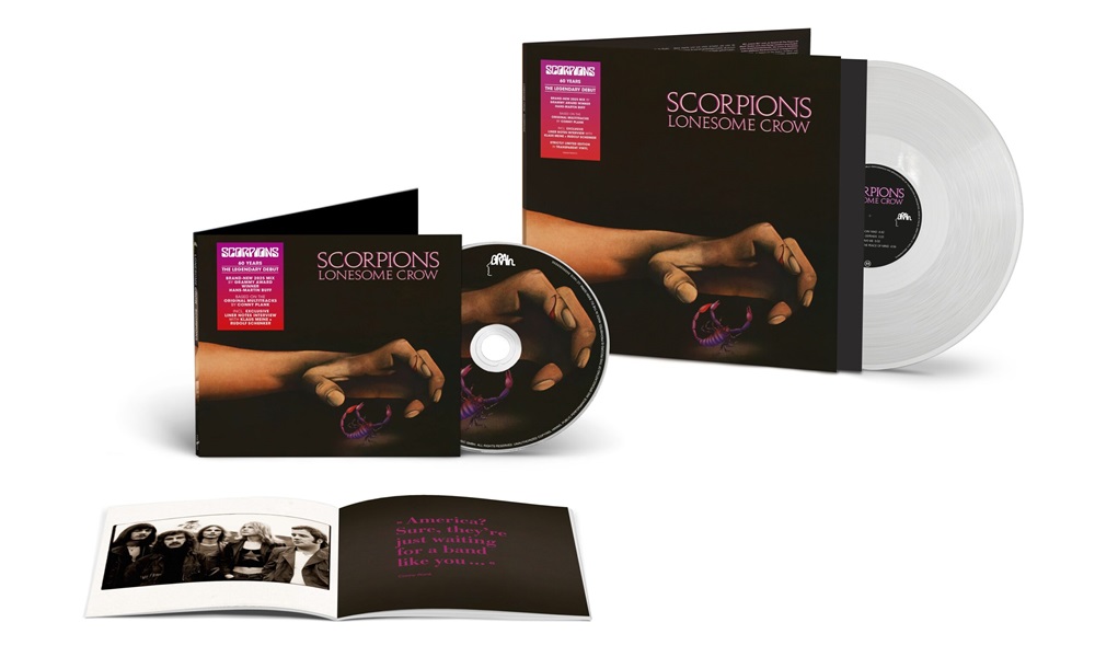スコーピオンズ、デビュー作『恐怖の蠍団』結成60周年記念盤発売