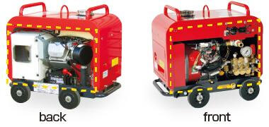 スーパー工業 SEV-2108SS ガソリンエンジン式高圧洗浄機 ウエダ金物