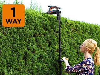 ブラック・アンド・デッカー GPSH1000 5in1ポールヘッジ&芝生バリカン