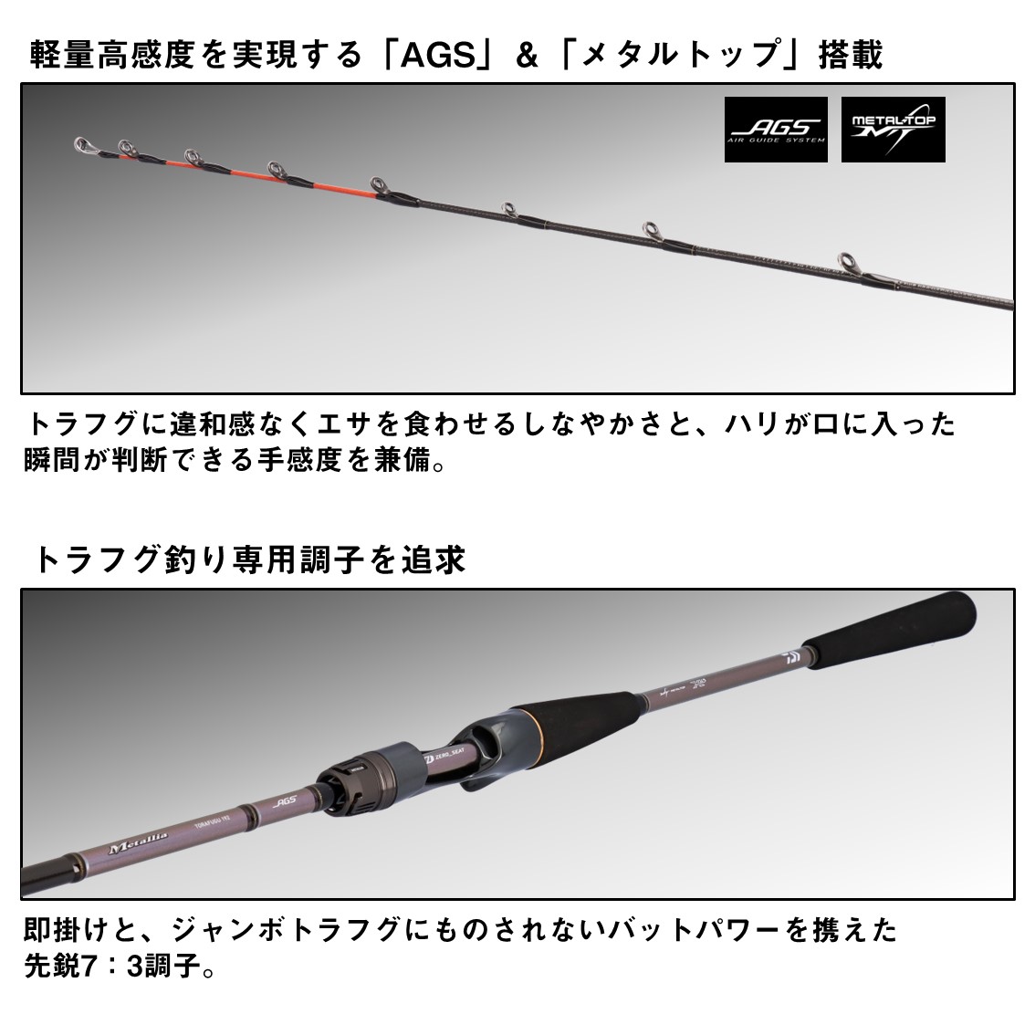 ダイワ メタリアトラフグ 192 - 上島釣具店