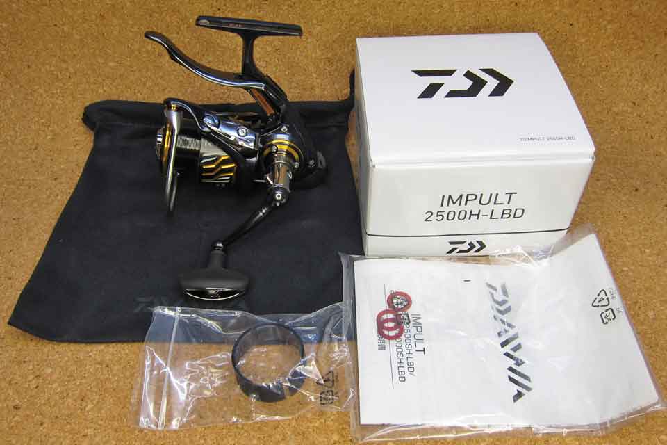 ダイワ インパルト2500H-LBD(2020) - フカセでチヌ！