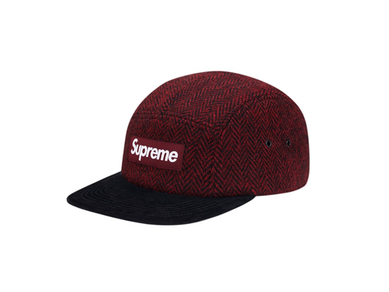 Supreme - Harris Tweed Herringbone Camp Cap - UG.SHAFT