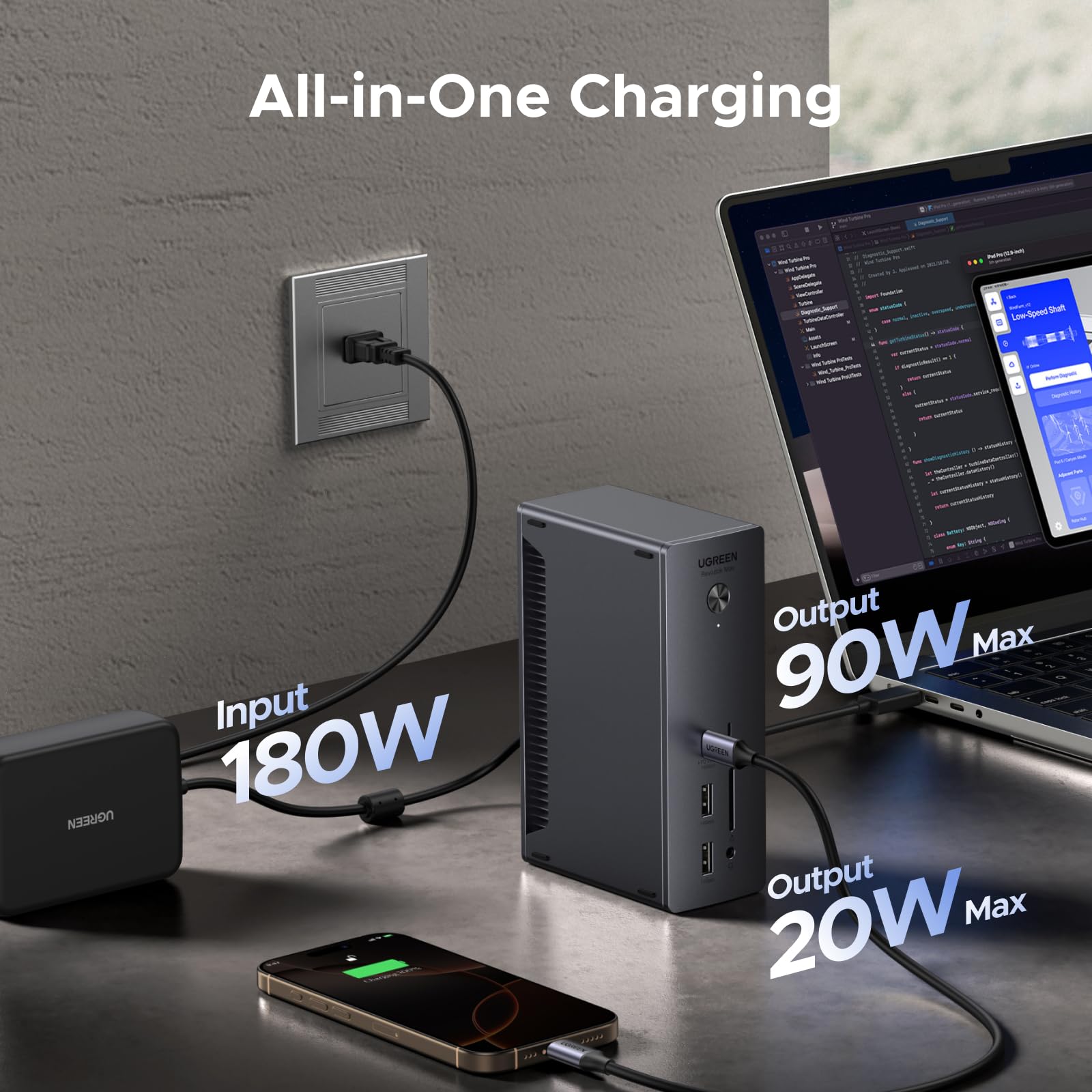 UGREEN Revodok Max 213 Thunderbolt 13-in-1 Docking Station