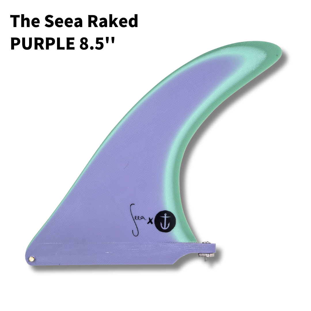 CAPTAIN FIN キャプテンフィン The Seea Raked PURPLE 8.5''