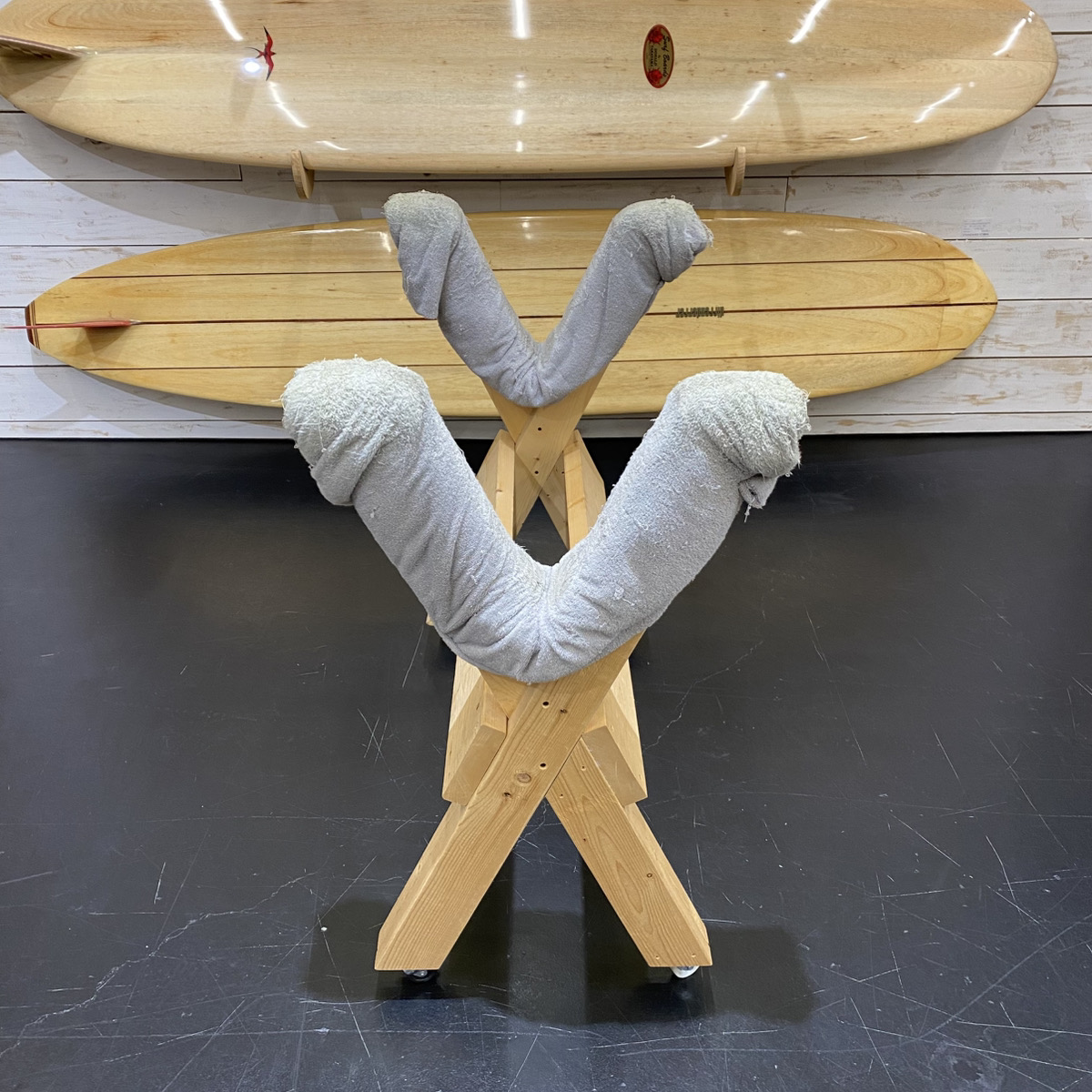 サーフボードスタンド 木製スタンド マルチスタンド サーフボード専用