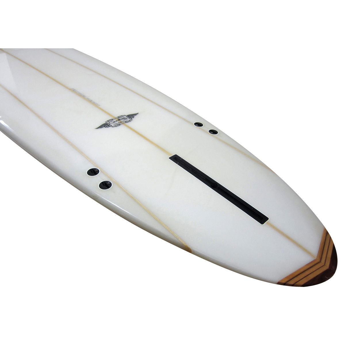 Cardiff ロングボード ファンボード ホワイト サーフボード Cardiff