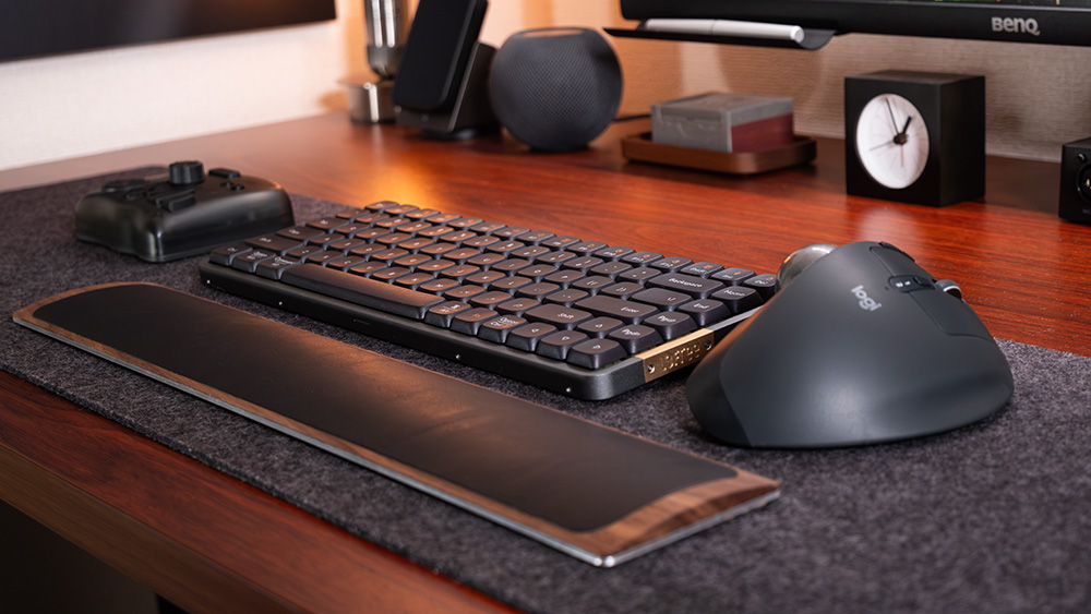 GROVEMADE Keyboard Wrist Restをレビュー｜モダンで美しいウッド