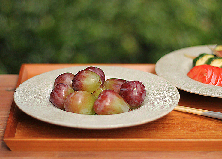錆かいらぎ6寸浅鉢／中皿/中鉢｜和食器・種類／和食器通販 おかずの