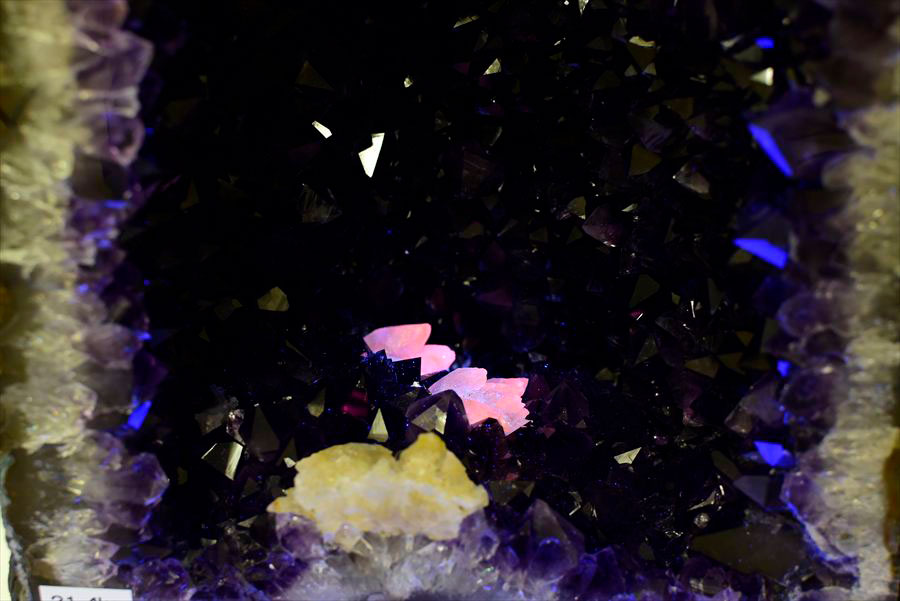 アメジスト ペアドーム アメジストジオード 紫水晶｜置物｜インテリア