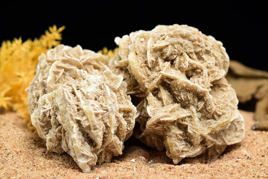 デザートローズ(砂漠の薔薇) クラスター原石｜メキシコ・サマラユ砂丘