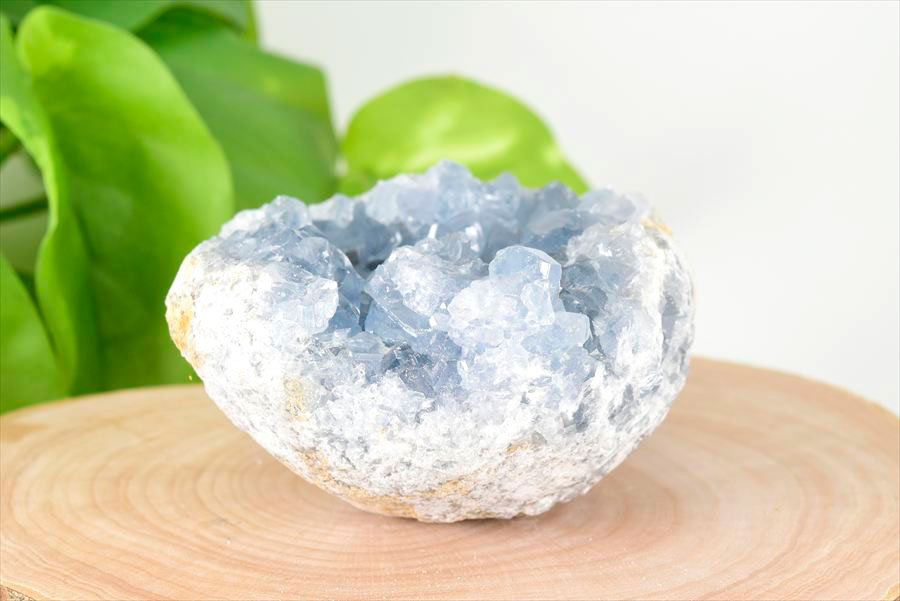 マダガスカル産 セレスタイト クラスター 原石｜天青石｜浄化
