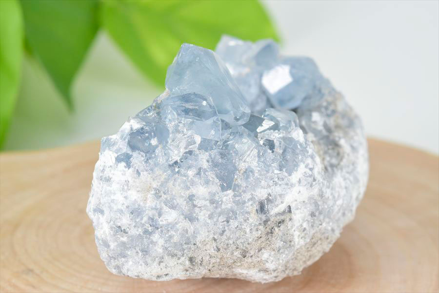 マダガスカル産 セレスタイト クラスター 原石｜天青石｜浄化