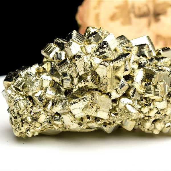 原産地より直輸入】パイライト（黄鉄鉱）原石｜ペルー・ラクラカンチャ