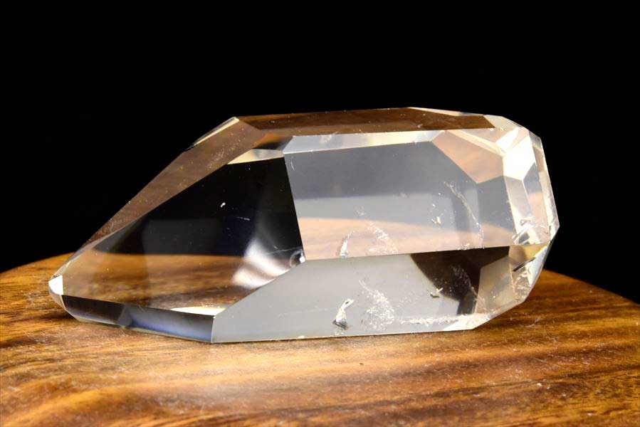 ◇超透明◇水晶 ポイント 六角柱｜ポンペウ産｜天然水晶｜置物