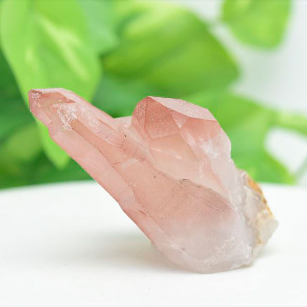 希少・高透明】ピンクレムリアンシード クリスタル 原石（ブラジル産