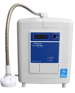 殺菌効率に優れた微酸性の電解次亜水を連続生成「微酸性電解水生成器