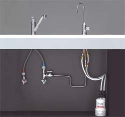 トクラス(旧ヤマハリビングテック) 専用水栓タイプ浄水器 AWJ401SY