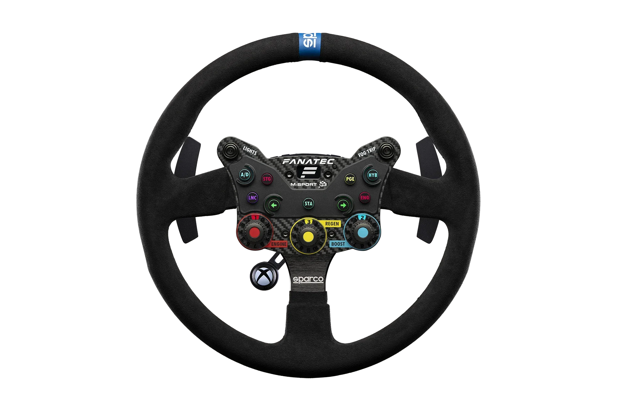 Sparco Rally Bundle | R383 Rim + Podium Button Module Rally