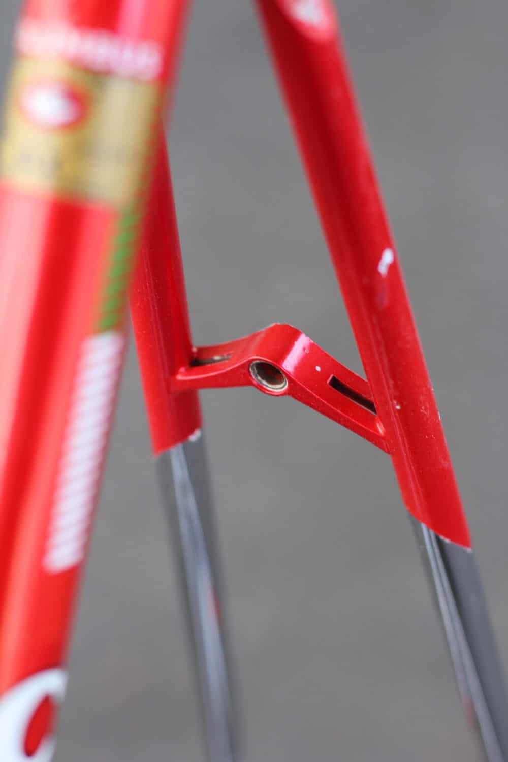 Casati Monza Columbus SLX Frame / 55 cm / Red - velowizard.com