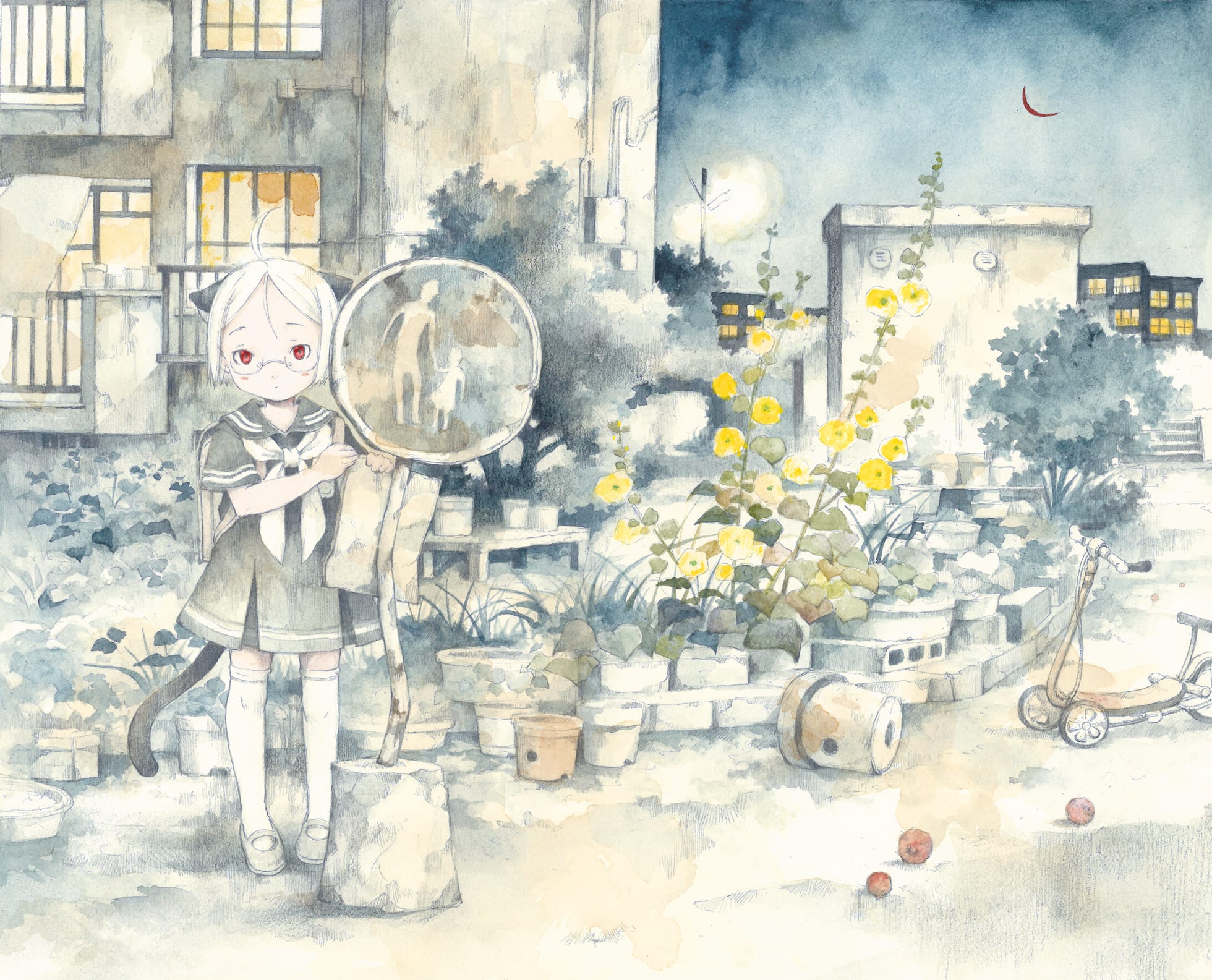 23/5/27 〜 6/11 三浦靖冬 原画展「えんじがかり」 | ヴァニラ画廊