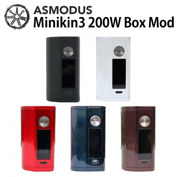 asMODus (アスモダス) Minikin 3 200W Box Mod (ミニキン3) | VAPEWORX