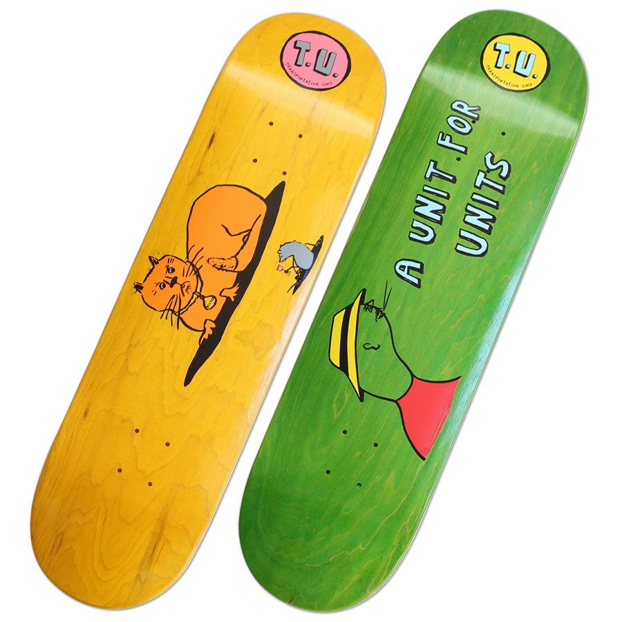 PRODUCTS] TRANSPORTATION UNIT - 新作デッキ | VHSMAG : VHSMAG