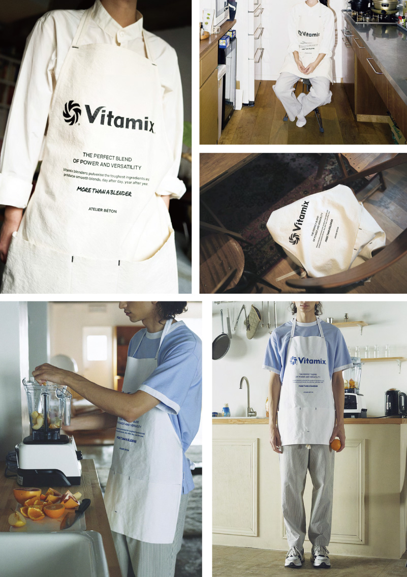 アトリエベトン（ATELIER BÉTON）〉から〈バイタミックス（Vitamix