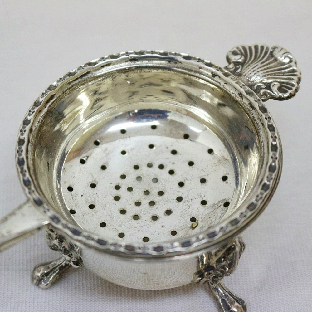 心華やぐシルバーの輝き♪ 紅茶の国のティーストレーナー LV1-150-A