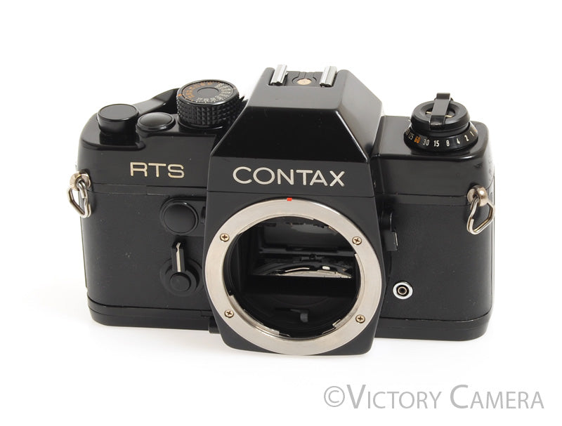 Contax RTS Black 35mm SLR Camera Body for Parts [AS-IS]