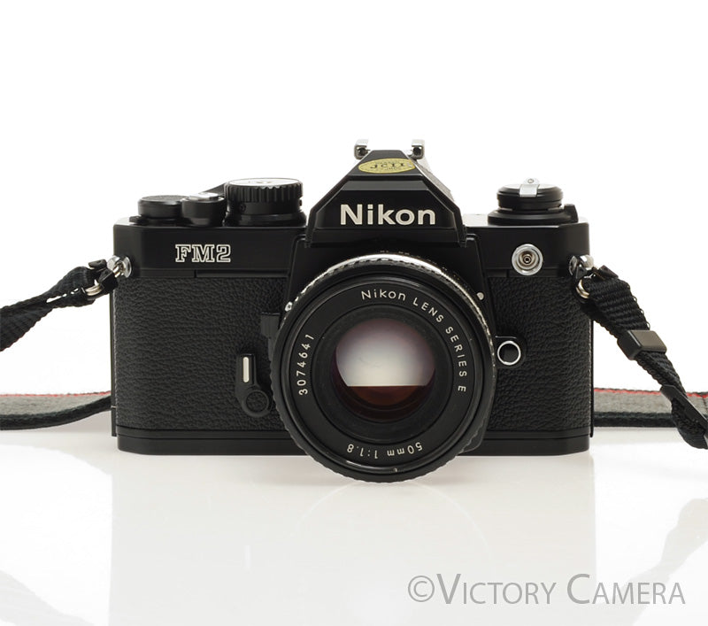 Nikon FM2-N FM2N Black Camera Body w/ 50mm f1.8 AI-s Lens [EXC]