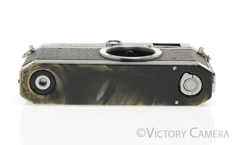 Canon P Black Repaint 35mm LTM Rangefinder Camera Body [EXC-]