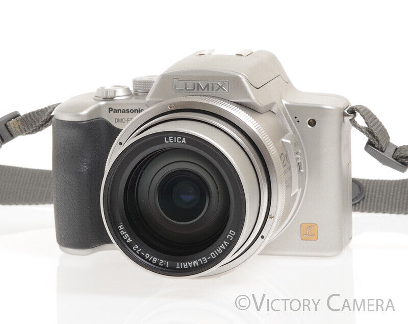 Panasonic Lumix DMC-FZ20 5MP Digital Camera w/ 25-600mm Leica Lens -Ni