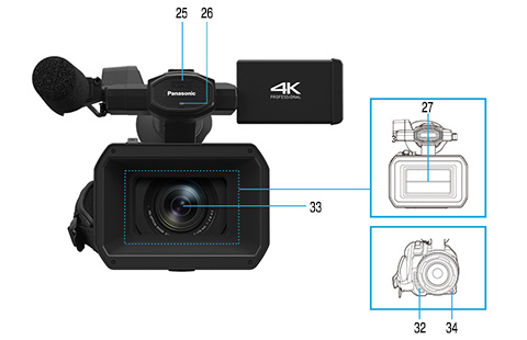HC-X20】 Panasonic デジタル4Kビデオカメラ ｜ ビデオカメラ