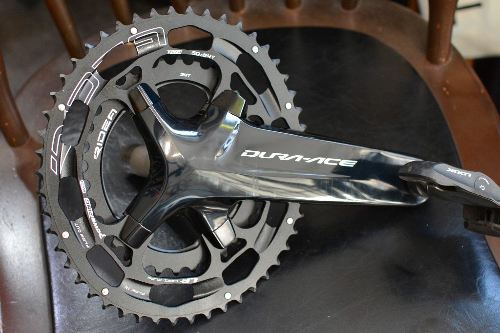 新型デュラエース対応の楕円チェーンリング、RIDEA「POWERING」とは