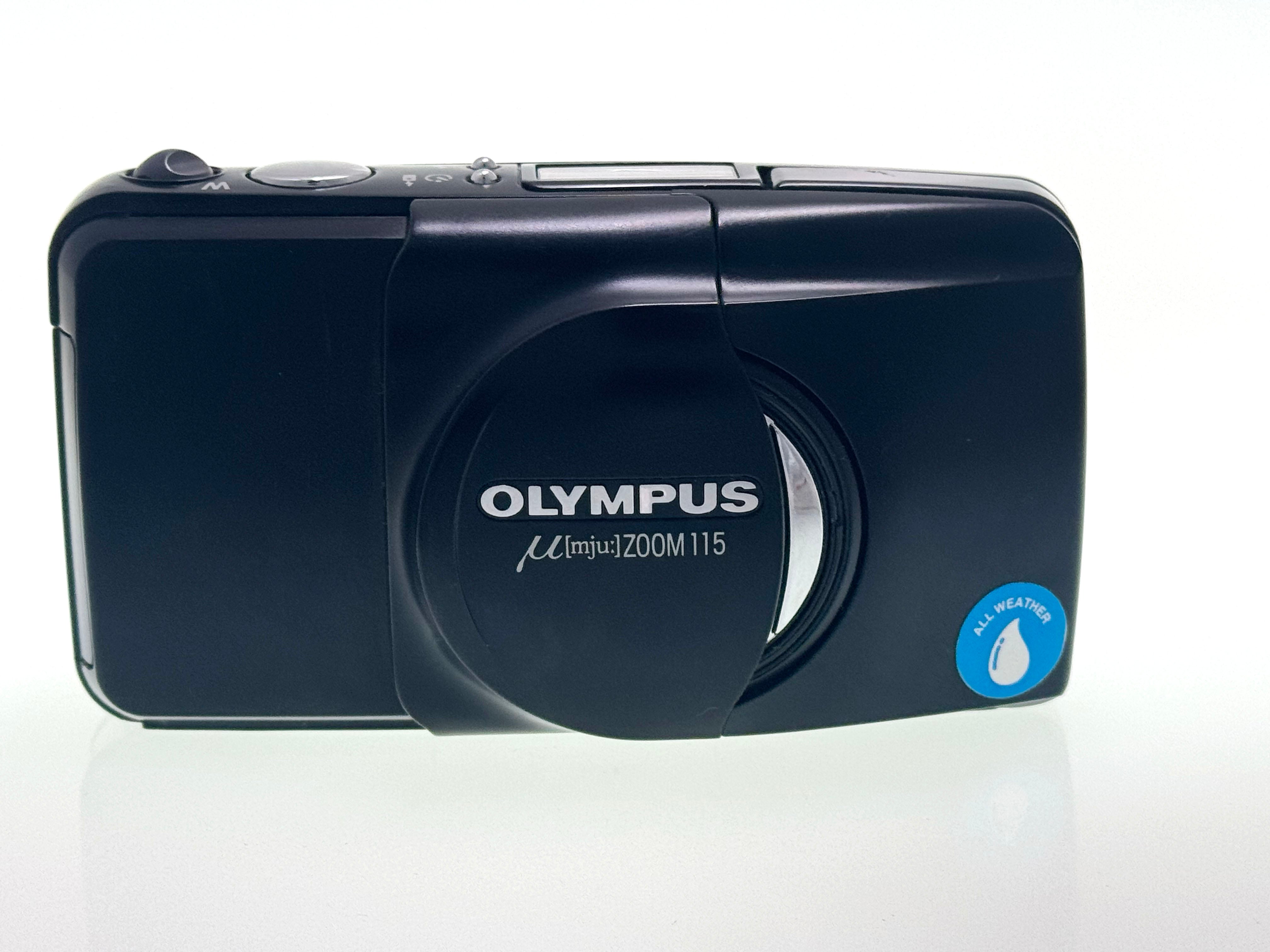 Vintage Olympus Mju Zoom 115 compact camera with 38-115mm lens (Gd)