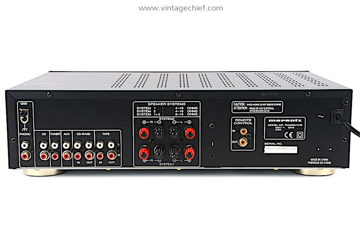 Marantz PM4000 Amplifier - Phono - Remote